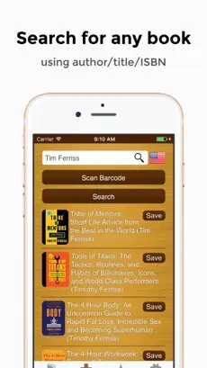 MyBookList app suggesting a next book to read based on the user's highly rated titles